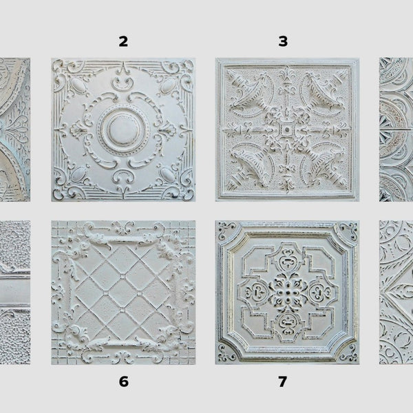 Vintage Ceiling Tiles - Cover-Alls Decals
