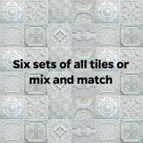 Vintage Ceiling Tiles - Cover-Alls Decals