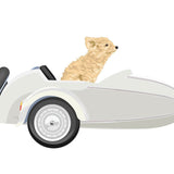 Vintage-Style Sidecars - Cover-Alls Decals