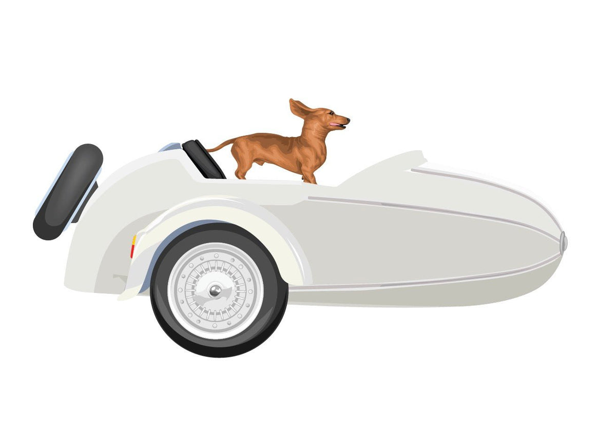 Vintage-Style Sidecars - Cover-Alls Decals