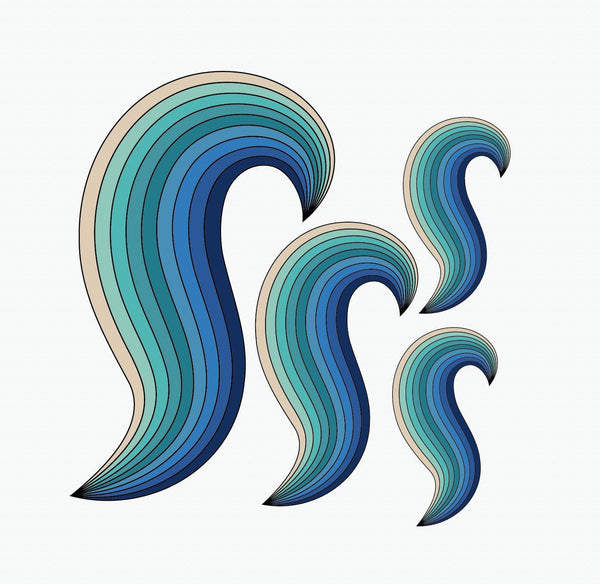 Wave Decals - Cover-Alls Decals