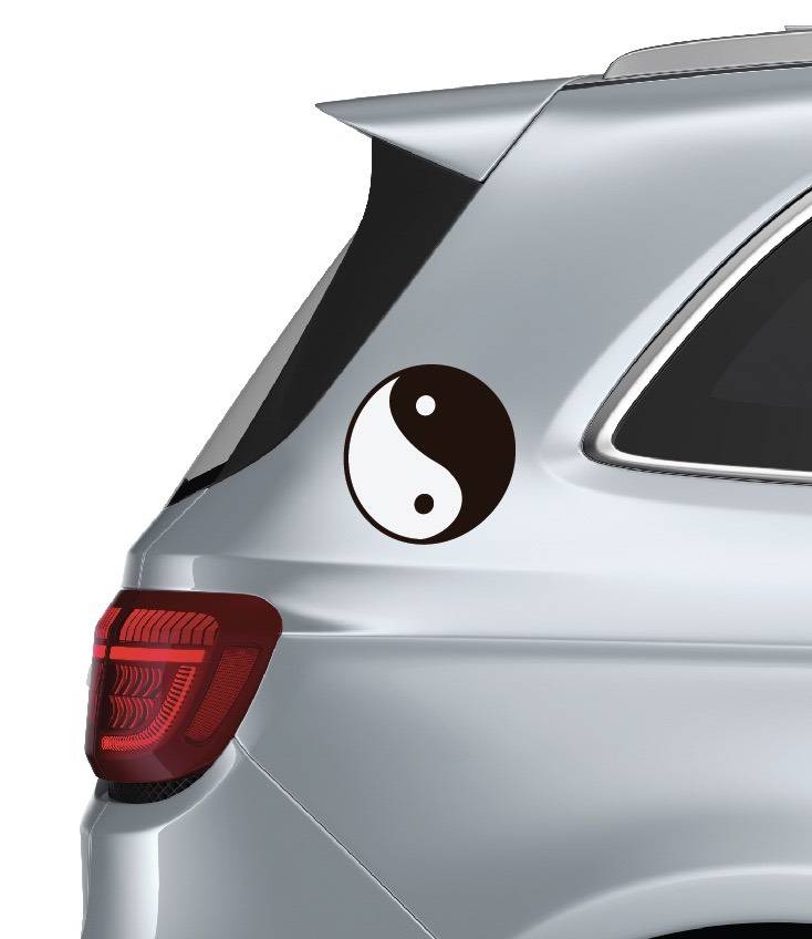 Yin Yang Sign Decal - Cover-Alls Decals