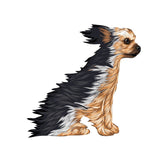 Life-Sized Yorkshire Terrier Decal - Cover-Alls Decals