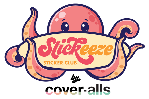 Cover-Alls Launches Exciting Monthly Sticker Subscription for Kids
