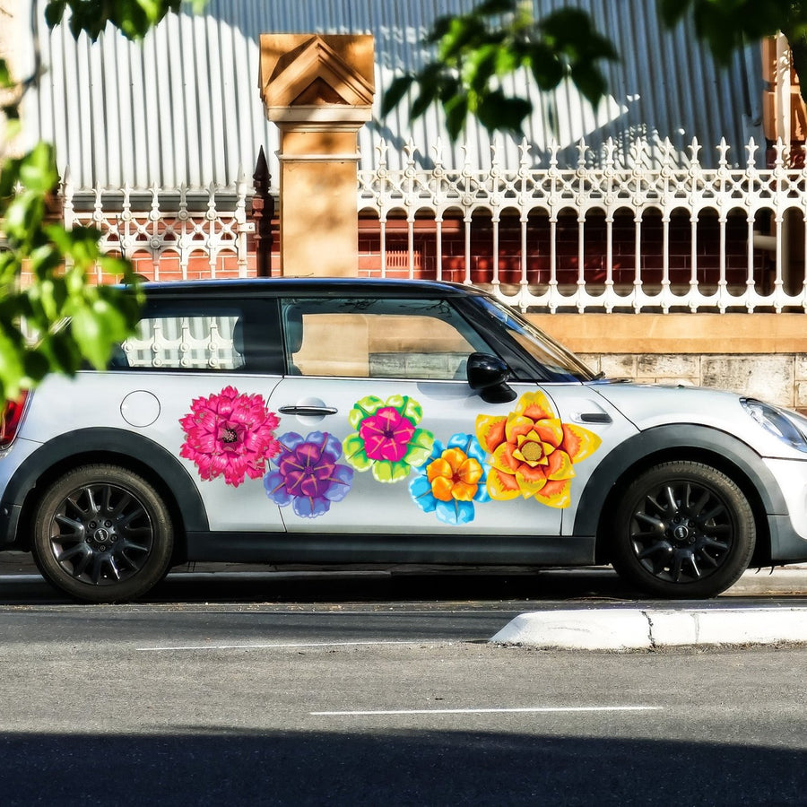 Mardi Gras Flowers | Car Floats