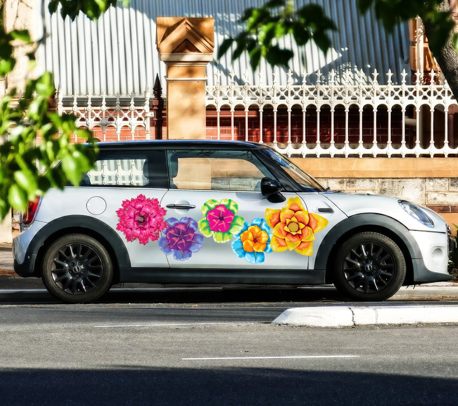 Mardi Gras Flowers | Car Floats