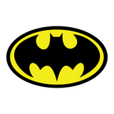 Cover-Alls Bat superhero symbol in black and yellow on a green background, 24