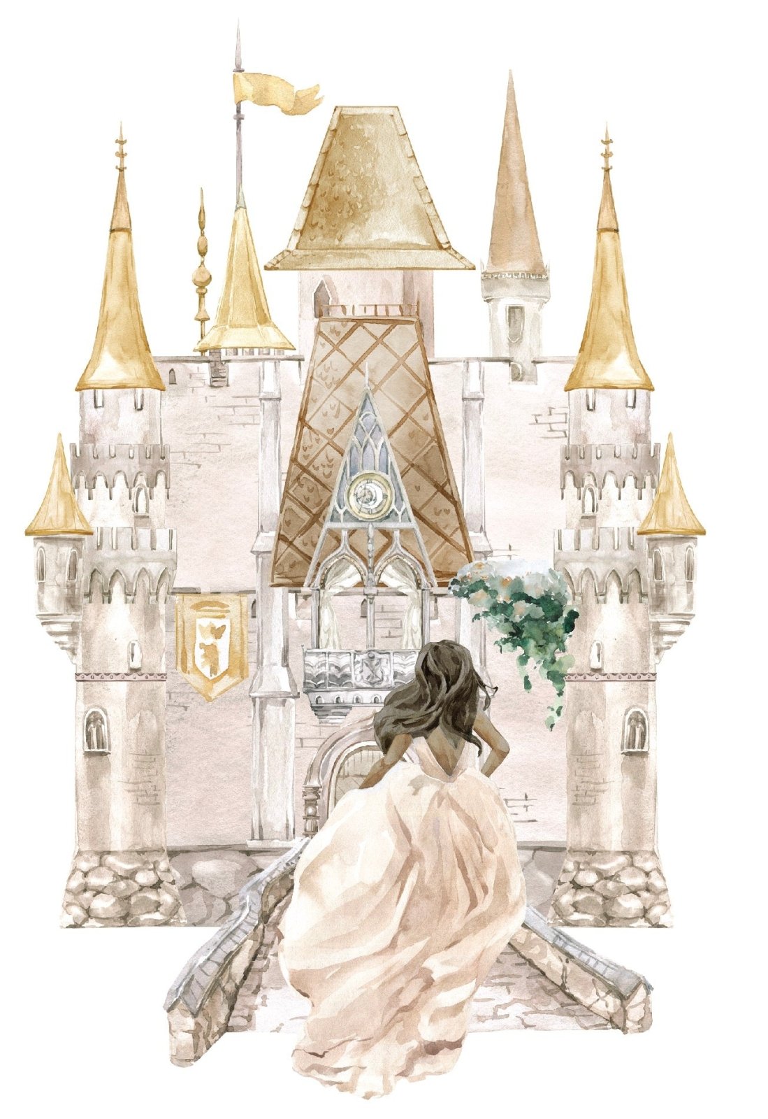Fairytale Castle Decals — Cover-Alls Decals - Main Image