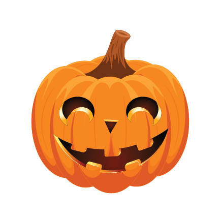 Jack O' Lantern Pumpkin Decals - Cover-Alls Decals