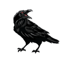  Raven cawing backwards