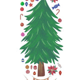 Reusable Christmas Tree Decal with Baubles and Sign - CoverAlls Decals