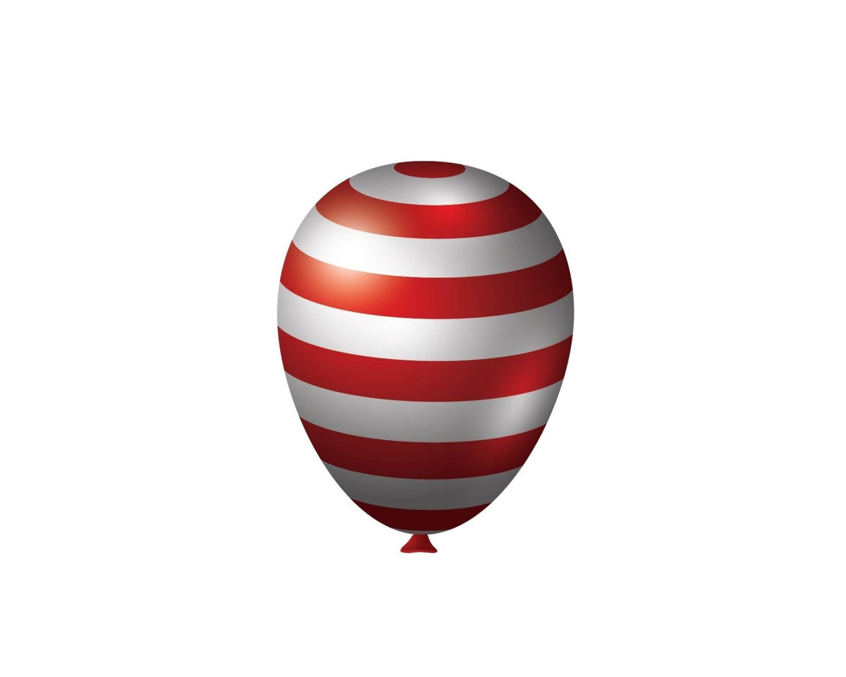 4th of July Balloon Decals - Car Floats Reusable Car Decals