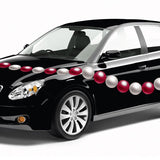Arkansas Razorback Colors Beads - Car Floats Reusable Car Decals