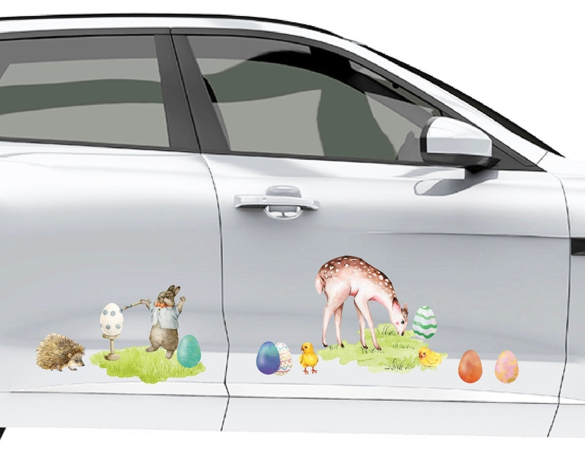 Baby Chick Decals - Car Floats Reusable Car Decals