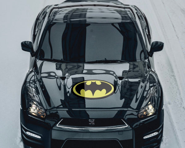 Batman symbol - Car Floats Reusable Car Decals
