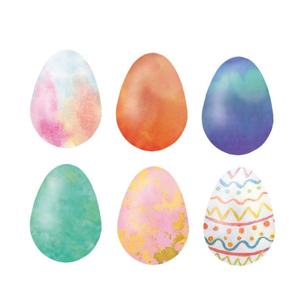 Colorful Easter Egg Decals - Car Floats Reusable Car Decals