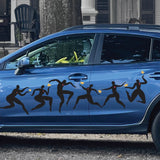 Cutout Modern Dancers a la Matisse - Car Floats Reusable Car Decals