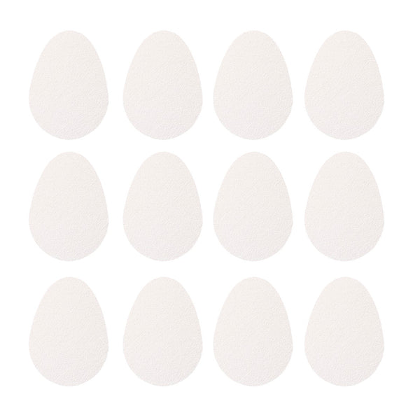 DIY White Easter Egg Decals - Car Floats Reusable Car Decals