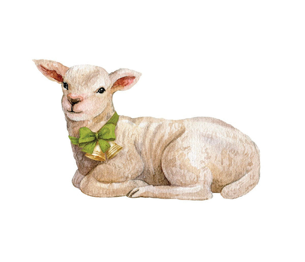 Easter Lamb Decal - Cover-Alls Decals