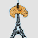  Croissant Eiffel