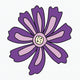  Friendly Flower — purple