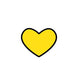  Small yellow heart