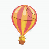 Hot Air Balloon - Car Floats Reusable Car Decals