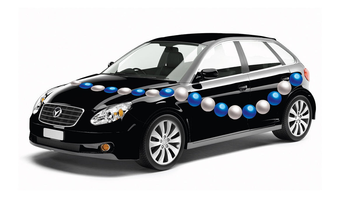Kentucky Wildcats Colors Beads - Car Floats Reusable Car Decals