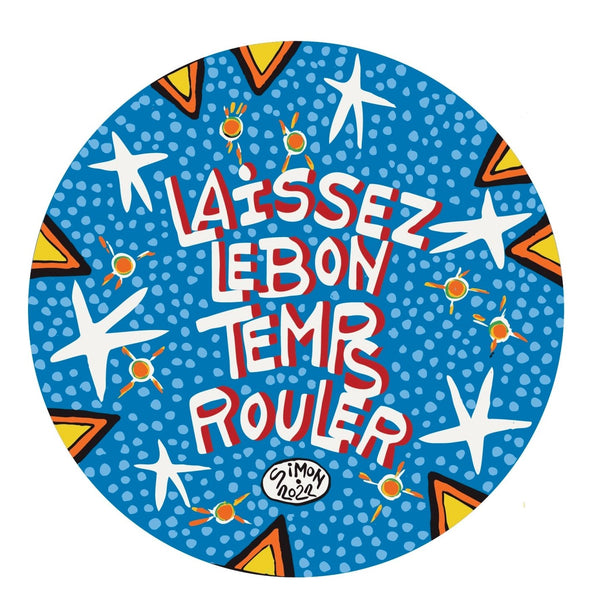 Laissez Les Bon Temps Rouler Decal by Simon of New Orleans - CoverAlls Decals