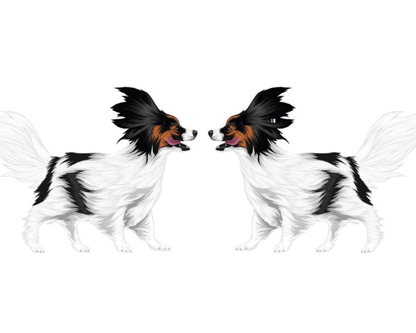 Life-Sized Papillon Decals - CoverAlls Decals