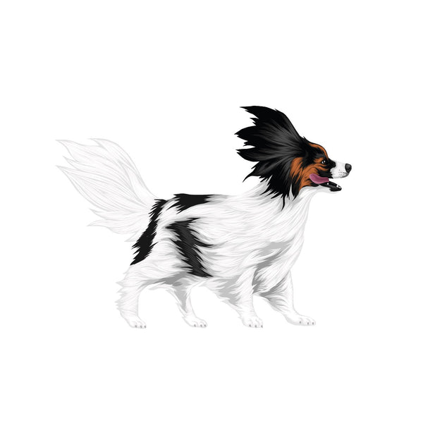 Life-Sized Papillon Decals - CoverAlls Decals