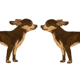 Life-Sized Short Haired Chihuahua Decals - CoverAlls Decals