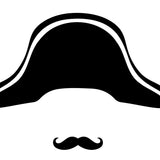 Mustaches, Lips and Hats - CoverAlls Decals