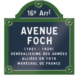 Paris Street Signs - CoverAlls Decals