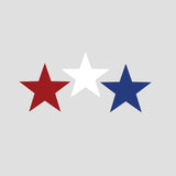 Red, White or Blue Star Decals - CoverAlls Decals