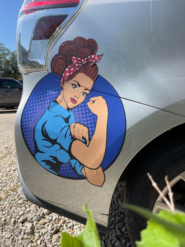 Rosy the Riveter - CoverAlls Decals