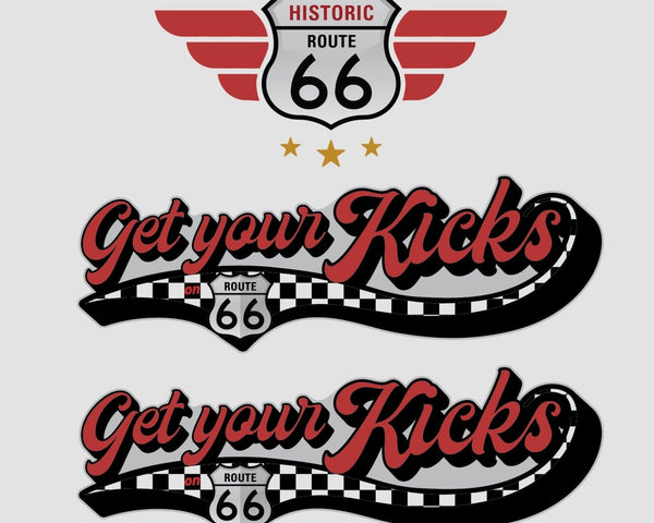 Route 66 decals - CoverAlls Decals