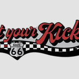 Get your Halloween themed Route 66 decals sticker, made by CoverAlls.