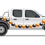 Tennessee Vols Colors Beads - Car Floats Reusable Car Decals