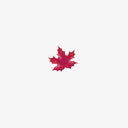  Dk Red Maple Leaf