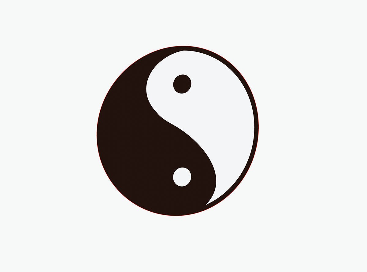 Yin Yang Sign - Car Floats Reusable Car Decals